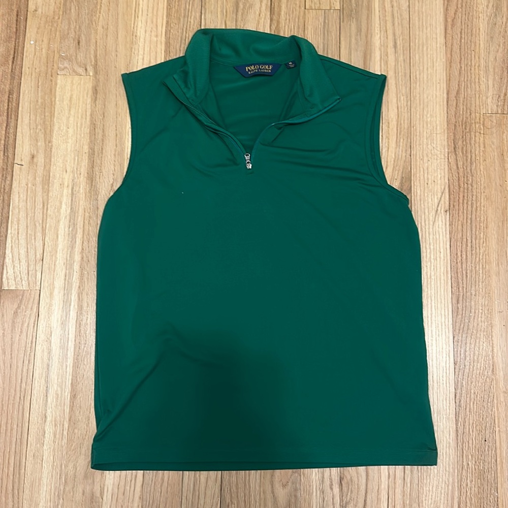 Men’s Golf Quarter Zip Vest